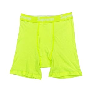 Supreme x Hanes Boxer Briefs Fluorescent Yellow